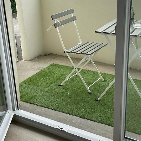 Studio T A 5Mn Euro Airport Avec Terrasse Saint-Louis  Buitenkant foto