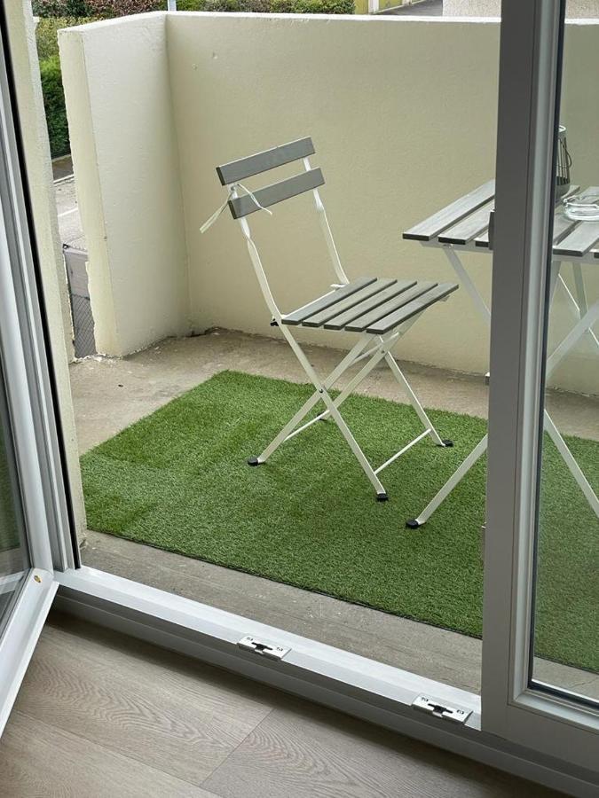Studio T A 5Mn Euro Airport Avec Terrasse Saint-Louis  Buitenkant foto