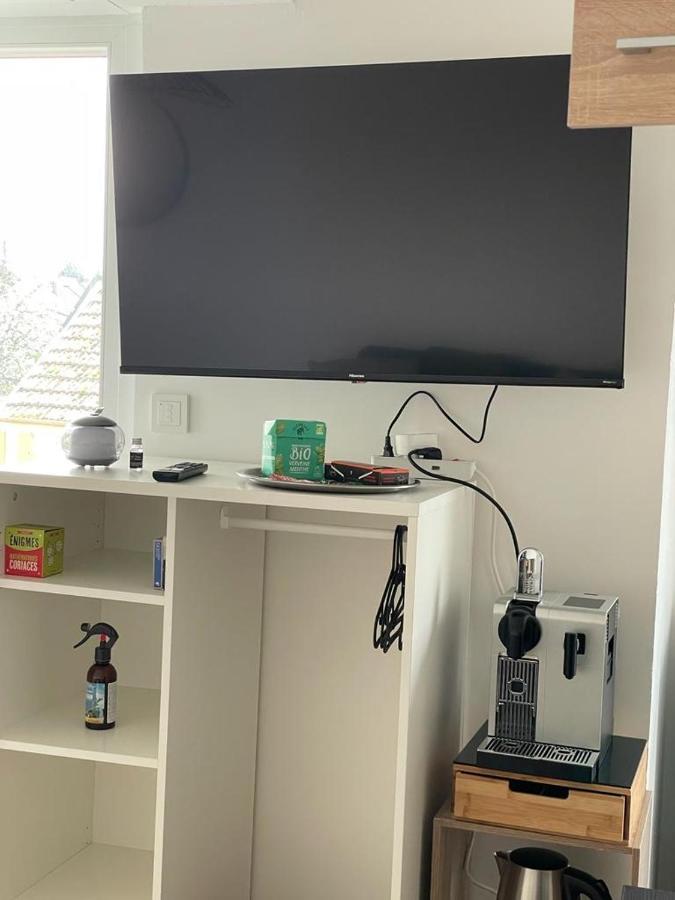 Studio T A 5Mn Euro Airport Avec Terrasse Saint-Louis  Buitenkant foto